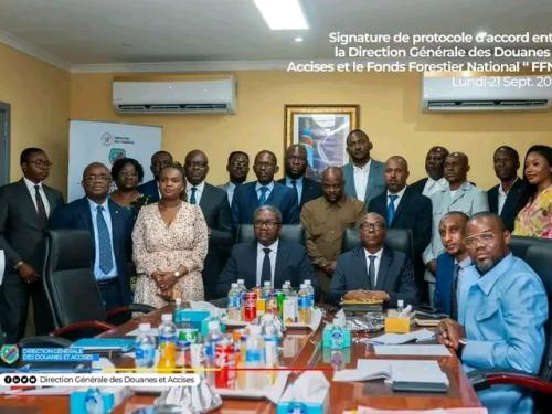 RDC : la DGDA et le FFN scellent un accord pour renforcer leur collaboration.