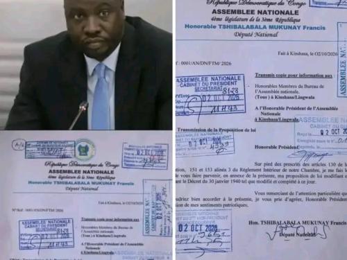 Insécurité routière en RDC : une proposition de loi pour sévir contre les conducteurs dangereux.