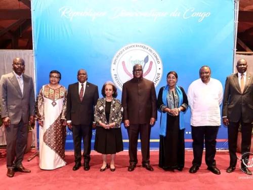 Paix dans les Grands Lacs : Tshisekedi reçoit les facilitateurs de l’UA après deux jours de consultations à Kinshasa.