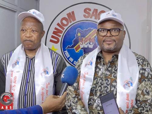 Course au perchoir de l'assemblée nationale, Aimé Boji investi candidat de l’Union Sacrée de la nation.