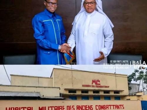 RDC-Emirats arabes unis : Le gouvernement Suminwa prêt à accompagner la signature du mémorandum d'entente pour la construction d'un hôpital moderne des anciens combattants.