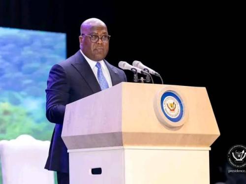 Environnement : Le chef de l'état Félix Tshisekedi lance la semaine nationale du climat à Kinshasa