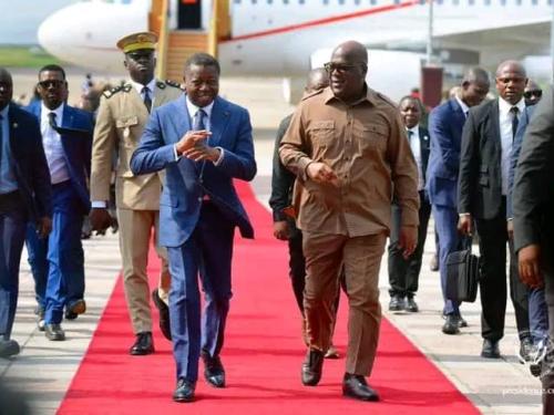 Sécurité dans l’Est et coopération bilatérale au cœur des échanges entre  Tshisekedi–Gnassingbé