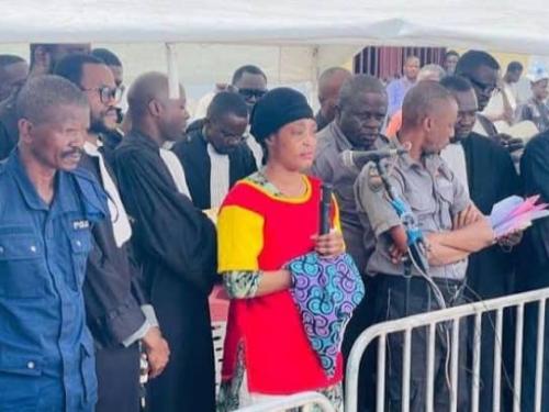 Procès Braquage à la Rawbank: Honorine Porshe condamnée à 10 ans de servitude pénale.